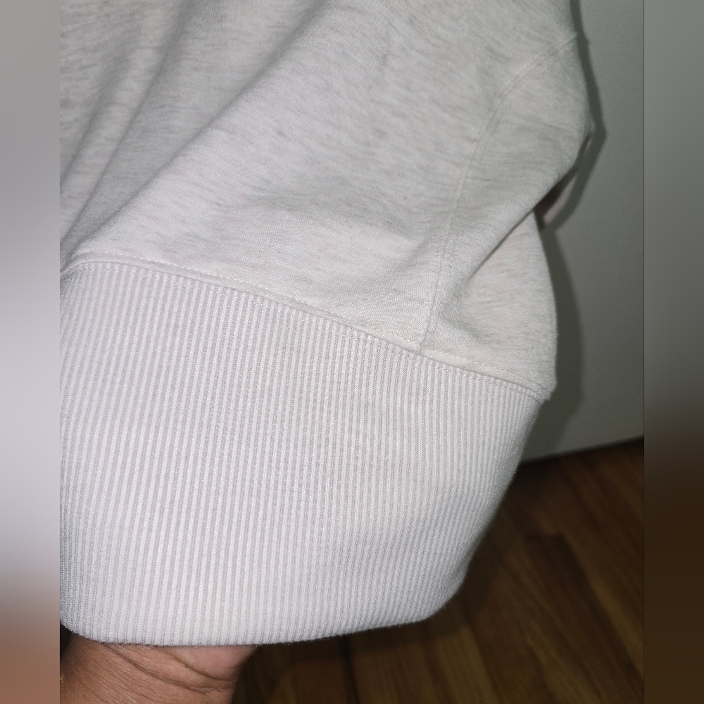 Danskin Off-White Quarter-Zip Pullover - Picture 5 of 8